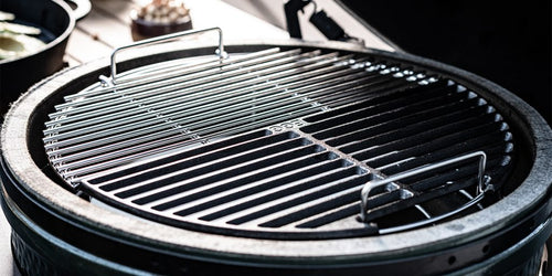 Big Green Egg Halbrunder Edelstahlrost (Half Stainless Steel Grid)