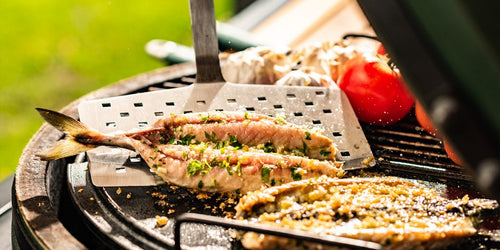 Big Green Egg Küchenhelfer-Set aus Edelstahl