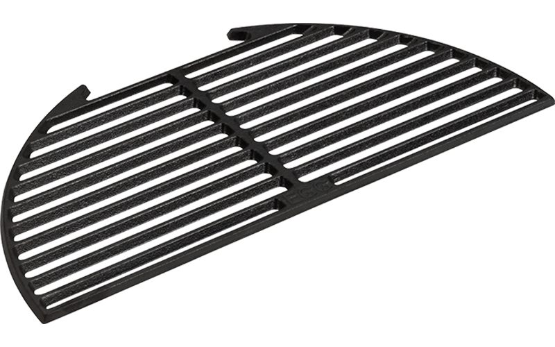 Big Green Egg Halbrunder Gusseisenrost (Half Cast Iron Grid)
