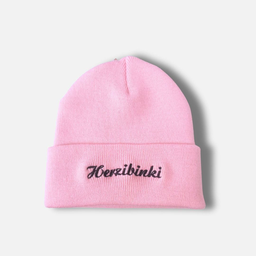 Wiener Häferl "Herzibinki" Haube rosa