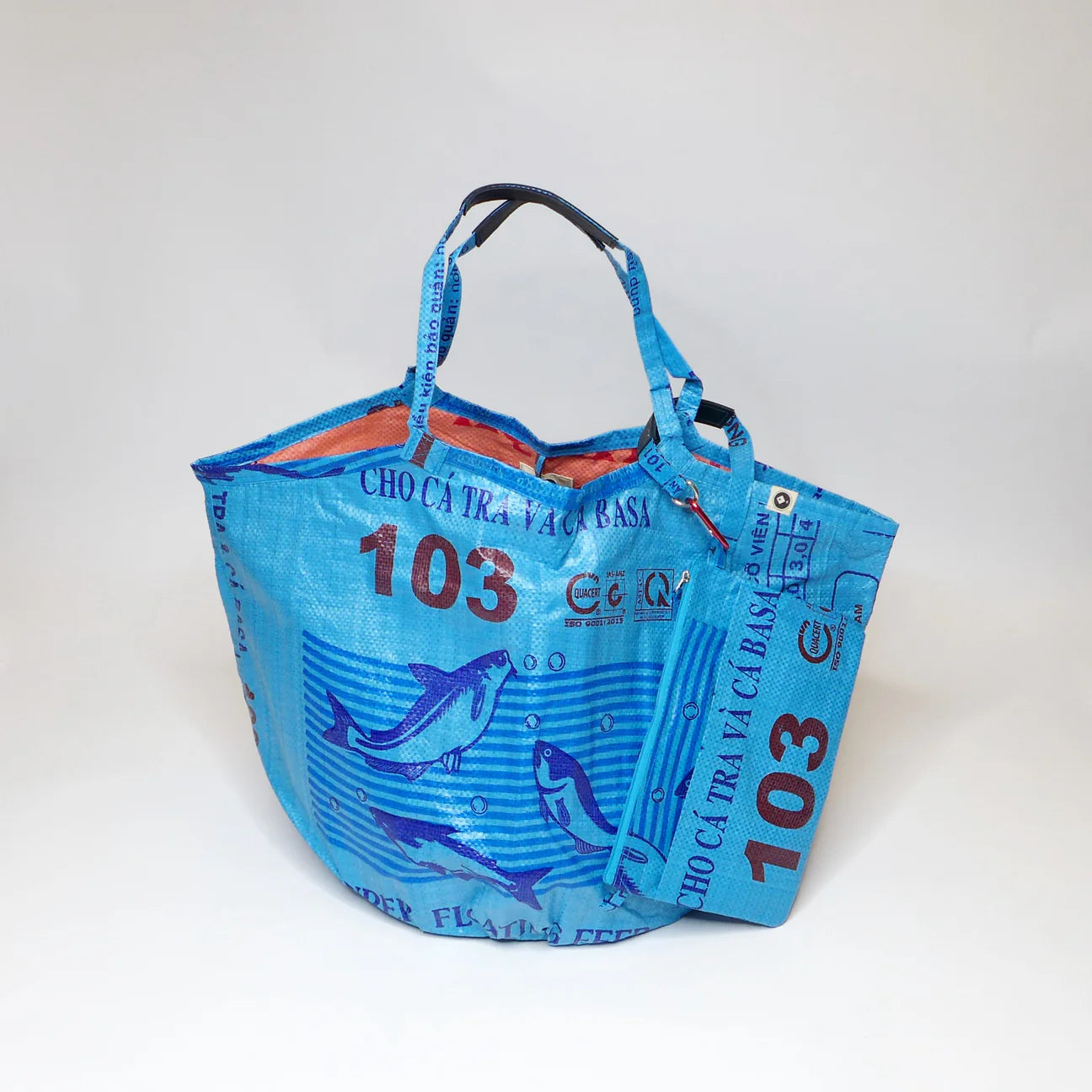 REFISHED SOULMATE Shopper Hellblau