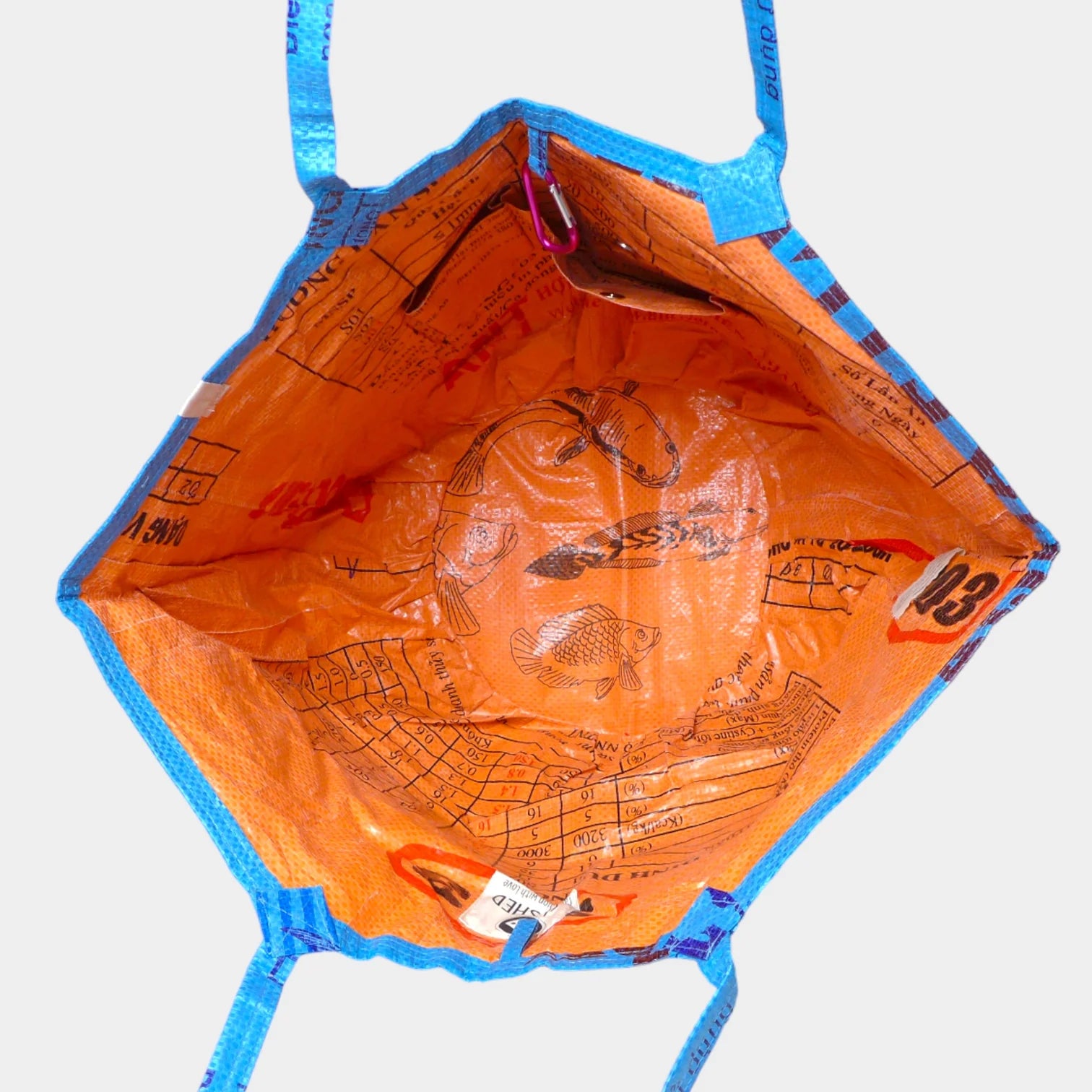 REFISHED SOULMATE Shopper Hellblau