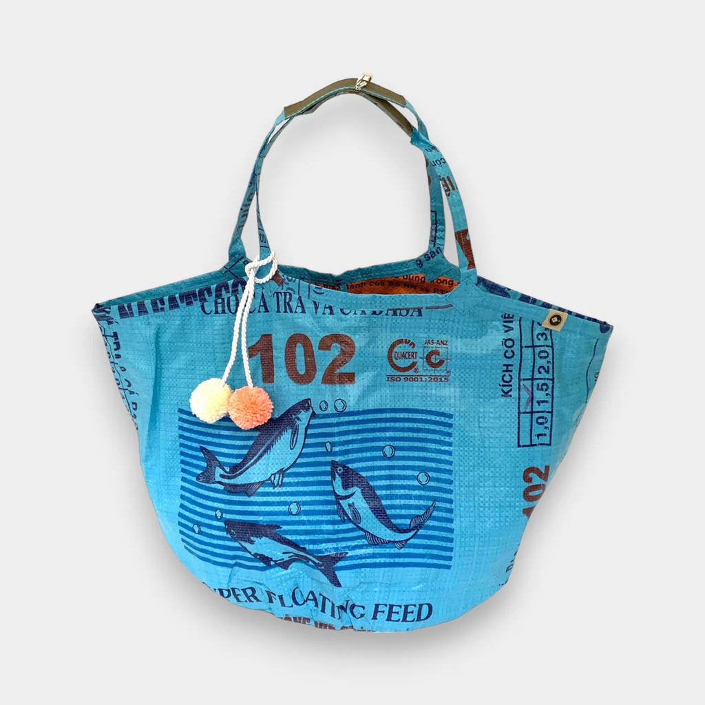 REFISHED SOULMATE Shopper Hellblau