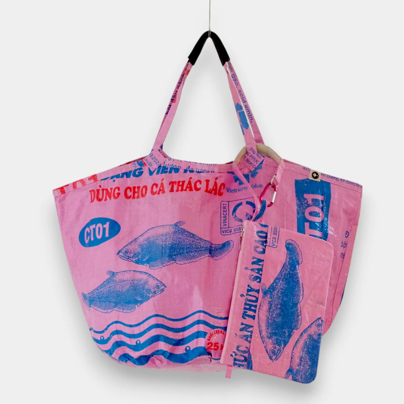REFISHED SOULMATE Shopper Rosa-Blau