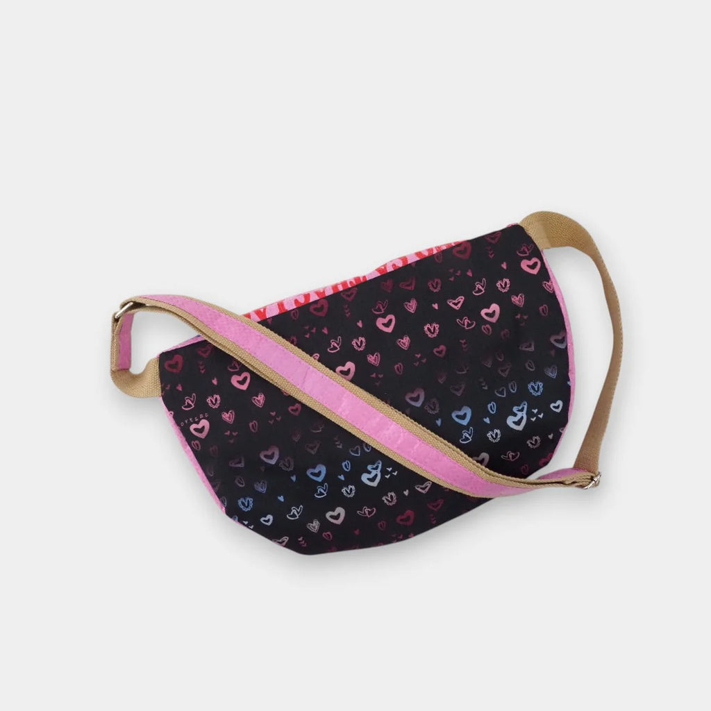 REFISHED BUM BAG XL Bauchtasche Rosa-Blau