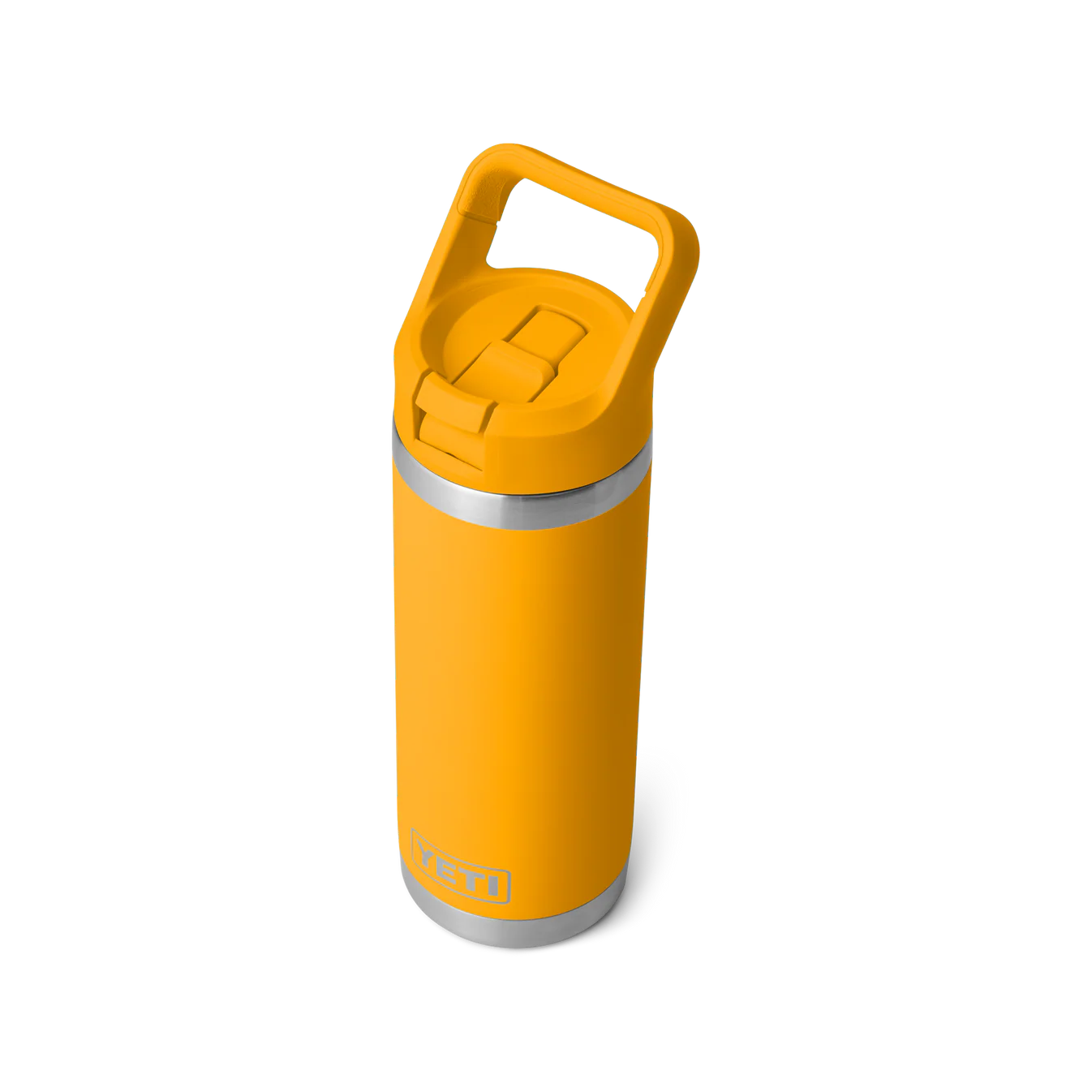 YETI Rambler 18 oz (532 ml) Flasche mit Trinkhalm-Deckel (Straw Bottle)