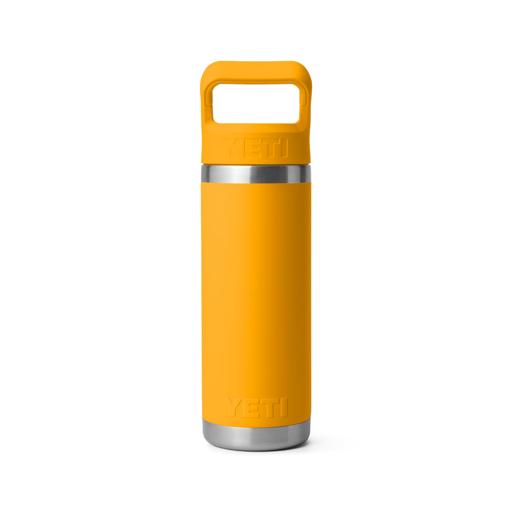 YETI Rambler 18 oz (532 ml) Flasche mit Trinkhalm-Deckel (Straw Bottle)
