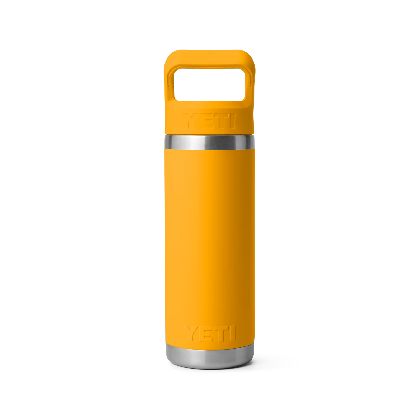 YETI Rambler 18 oz (532 ml) Flasche mit Trinkhalm-Deckel (Straw Bottle)