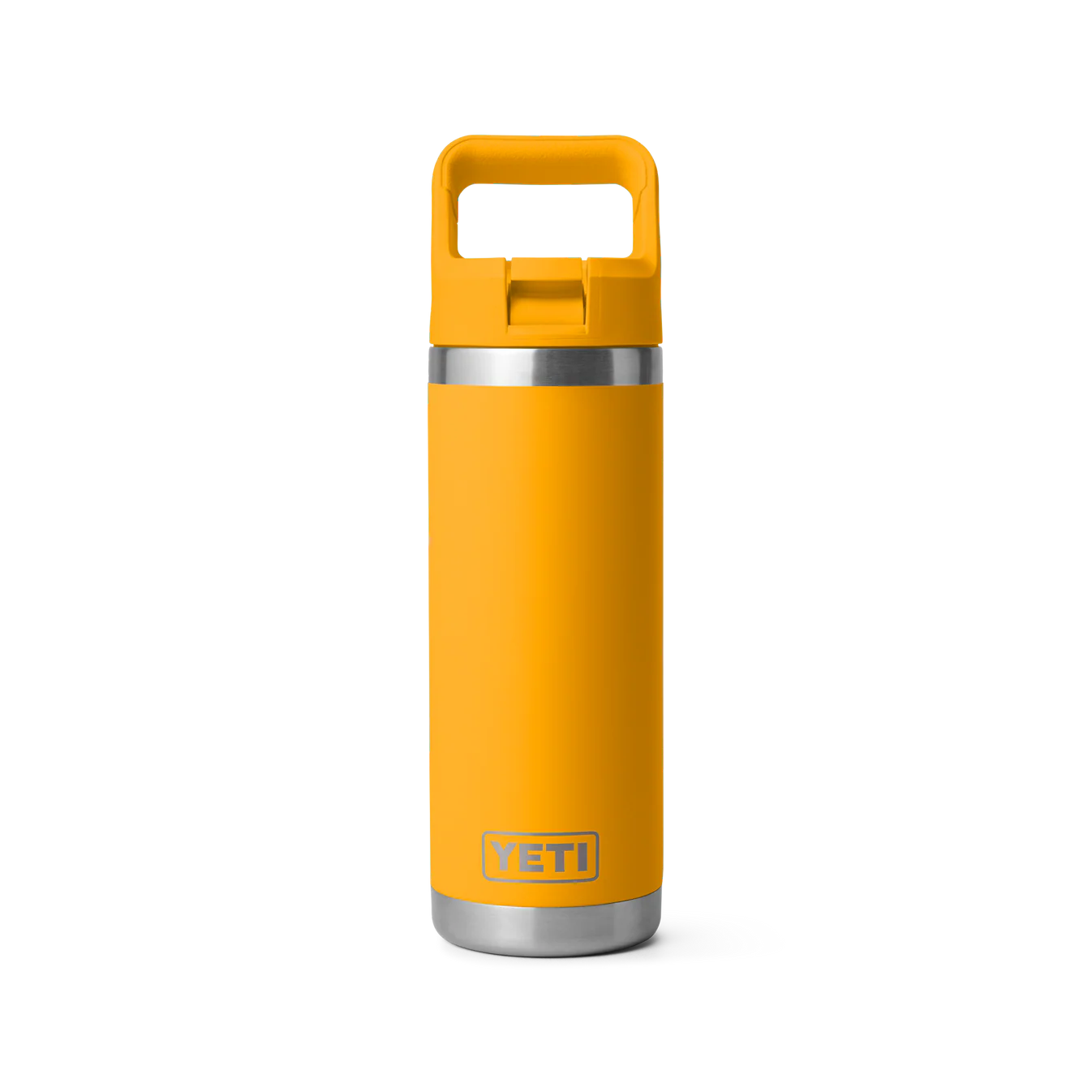 YETI Rambler 18 oz (532 ml) Flasche mit Trinkhalm-Deckel (Straw Bottle)