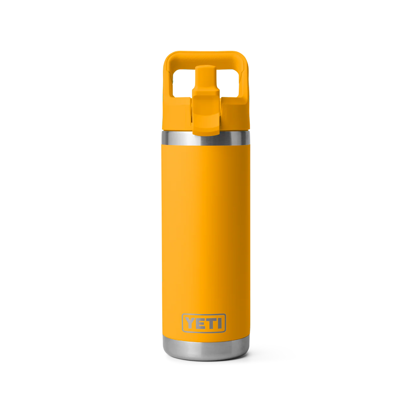 YETI Rambler 18 oz (532 ml) Flasche mit Trinkhalm-Deckel (Straw Bottle)