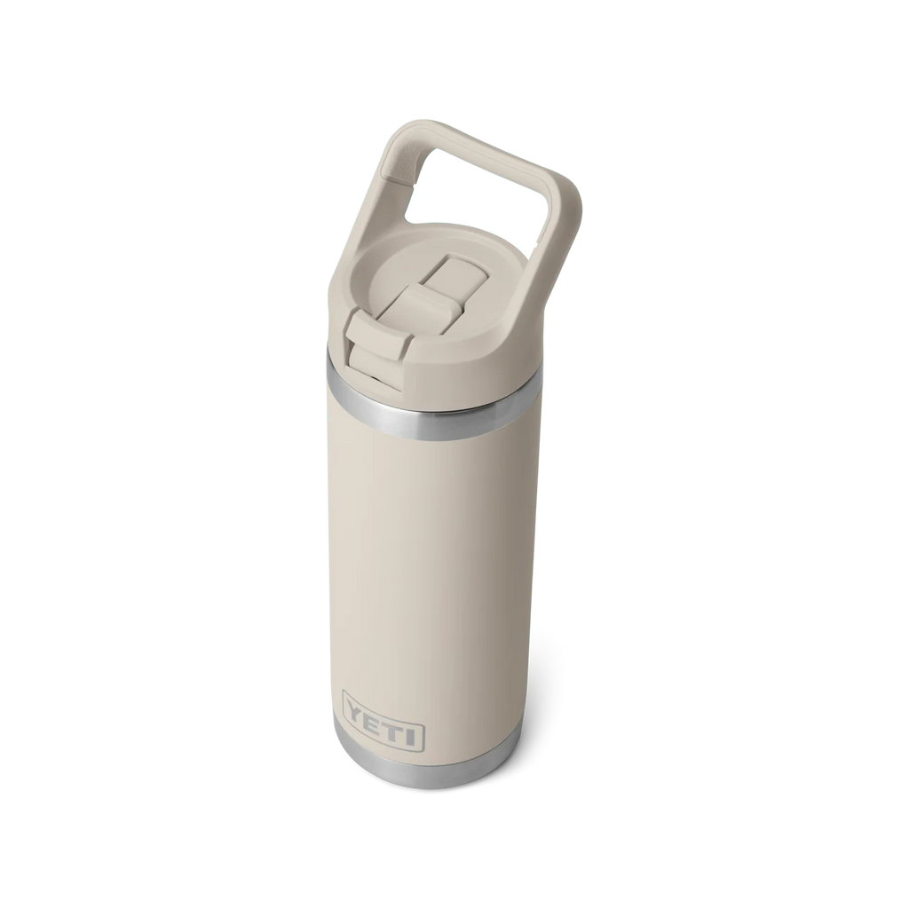 YETI Rambler 18 oz (532 ml) Flasche mit Trinkhalm-Deckel (Straw Bottle)