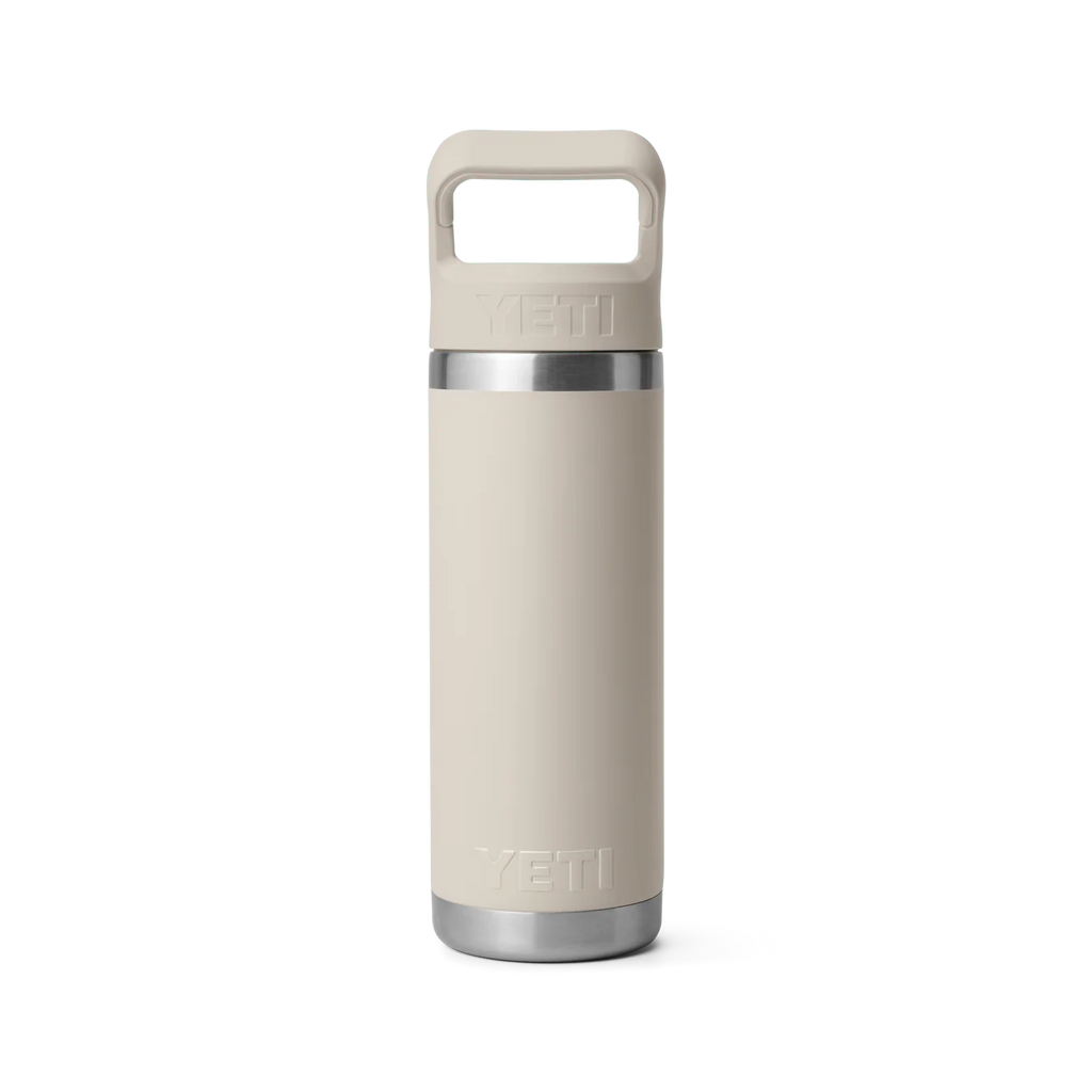 YETI Rambler 18 oz (532 ml) Flasche mit Trinkhalm-Deckel (Straw Bottle)