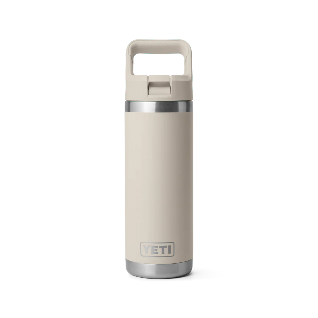 YETI Rambler 18 oz (532 ml) Flasche mit Trinkhalm-Deckel (Straw Bottle)