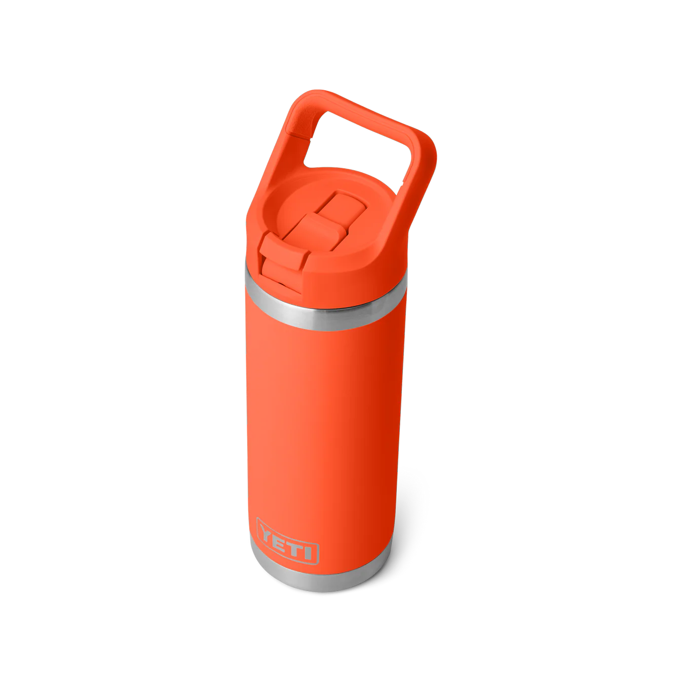 YETI Rambler 18 oz (532 ml) Flasche mit Trinkhalm-Deckel (Straw Bottle)