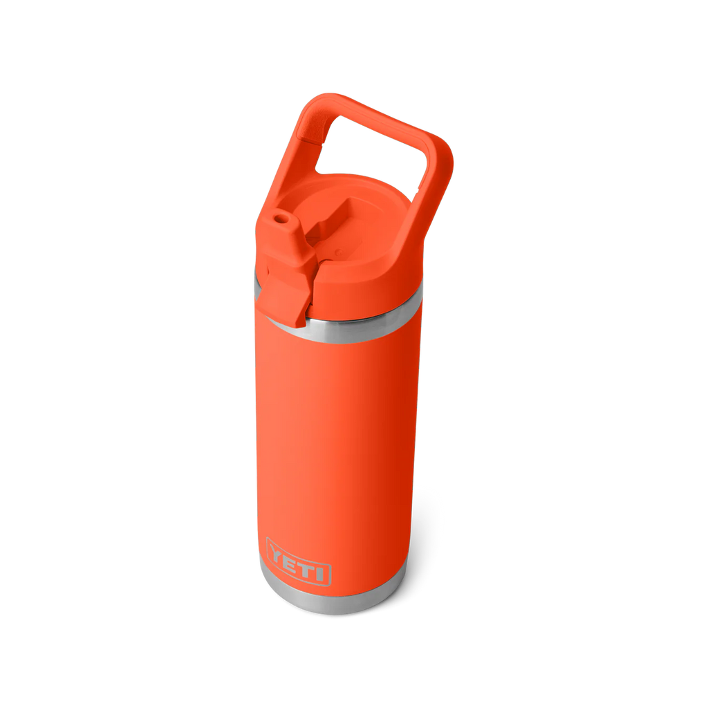 YETI Rambler 18 oz (532 ml) Flasche mit Trinkhalm-Deckel (Straw Bottle)