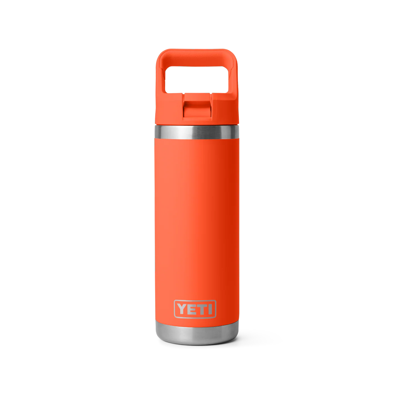 YETI Rambler 18 oz (532 ml) Flasche mit Trinkhalm-Deckel (Straw Bottle)