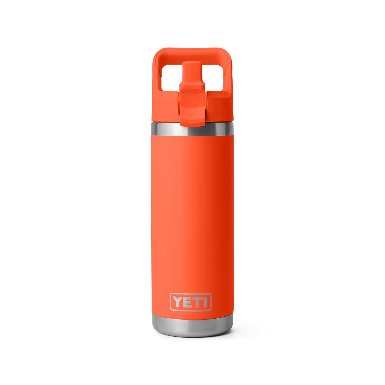 YETI Rambler 18 oz (532 ml) Flasche mit Trinkhalm-Deckel (Straw Bottle)