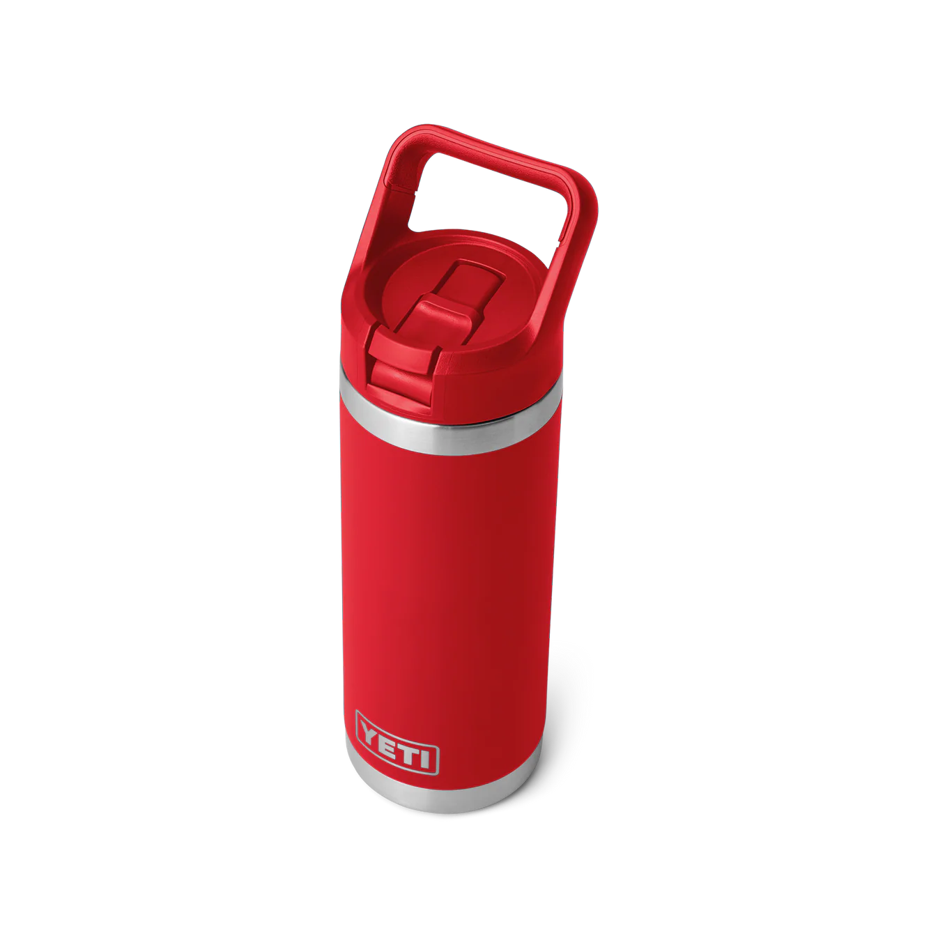 YETI Rambler 18 oz (532 ml) Flasche mit Trinkhalm-Deckel (Straw Bottle)