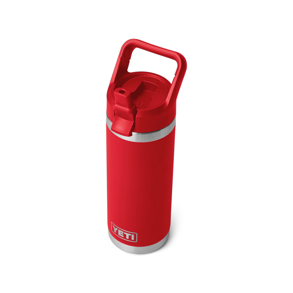 YETI Rambler 18 oz (532 ml) Flasche mit Trinkhalm-Deckel (Straw Bottle)