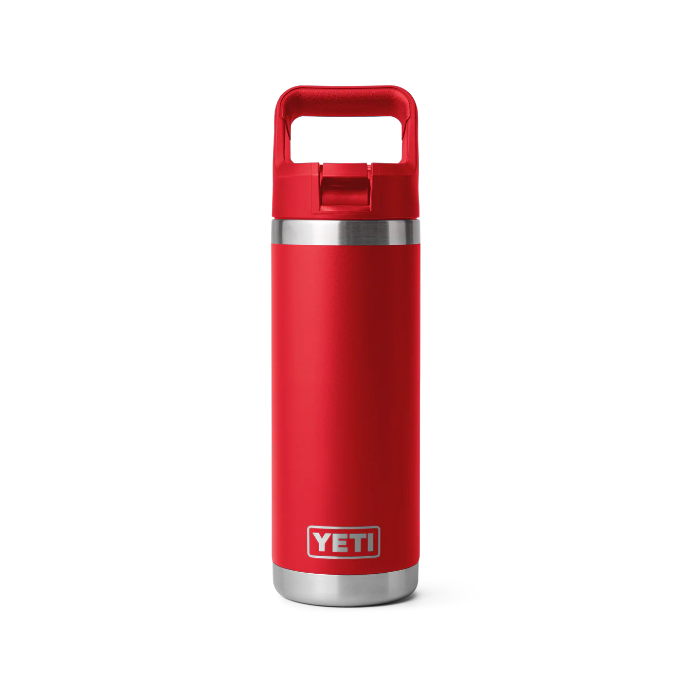 YETI Rambler 18 oz (532 ml) Flasche mit Trinkhalm-Deckel (Straw Bottle)
