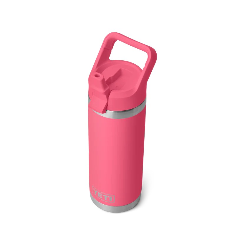 YETI Rambler 18 oz (532 ml) Flasche mit Trinkhalm-Deckel (Straw Bottle)