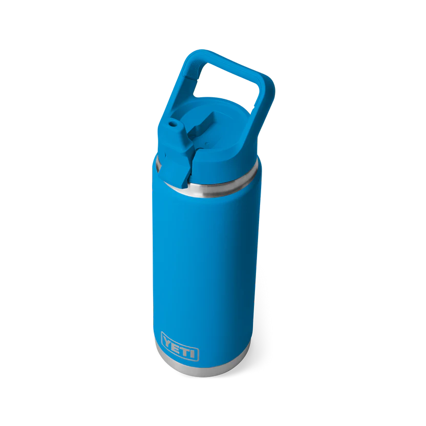 YETI Rambler 26 oz (769 ml) Flasche mit Trinkhalm-Deckel (Straw Bottle)