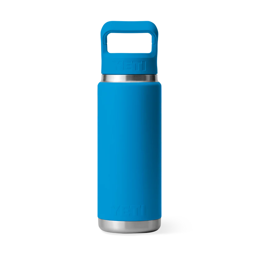 YETI Rambler 26 oz (769 ml) Flasche mit Trinkhalm-Deckel (Straw Bottle)