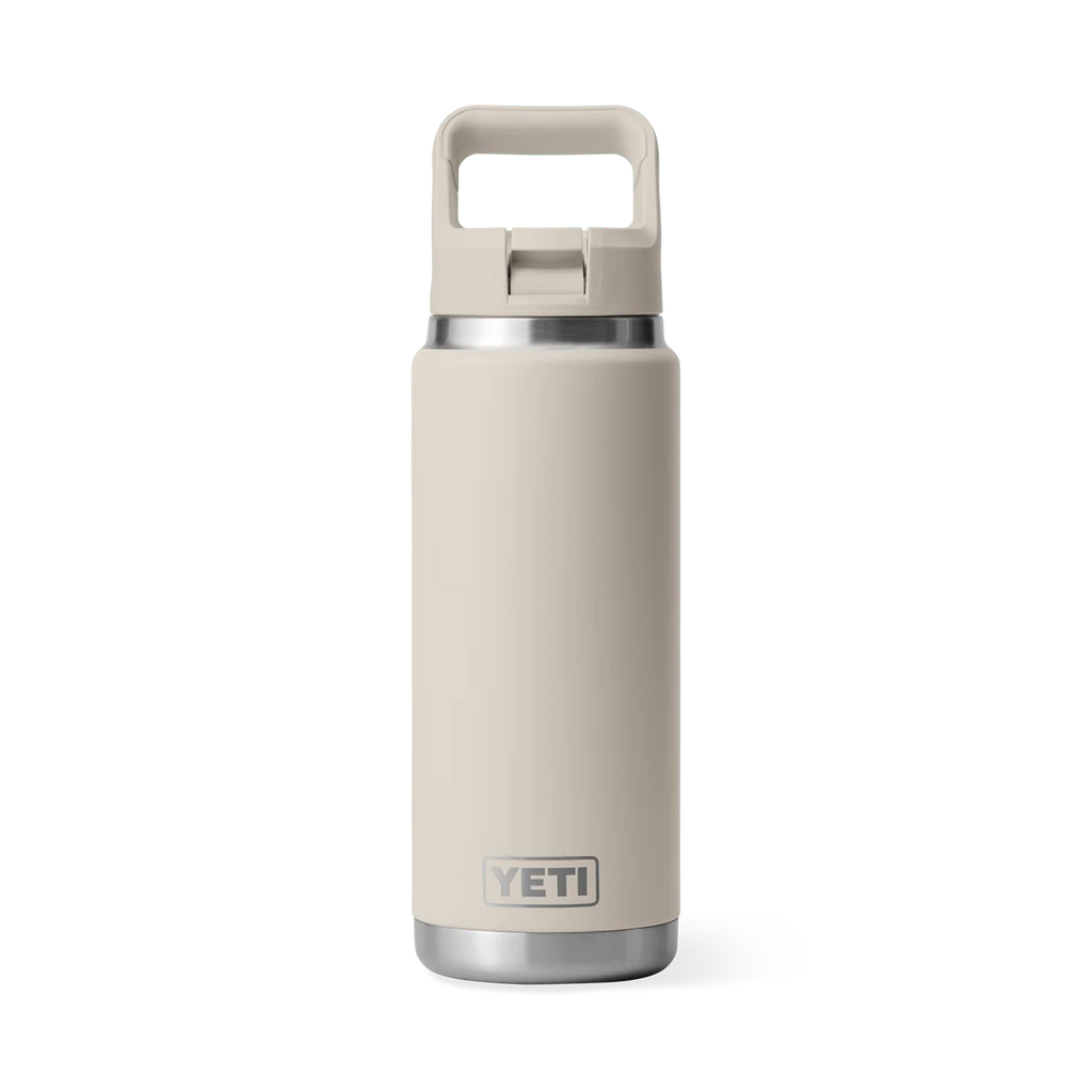 YETI Rambler 26 oz (769 ml) Flasche mit Trinkhalm-Deckel (Straw Bottle)