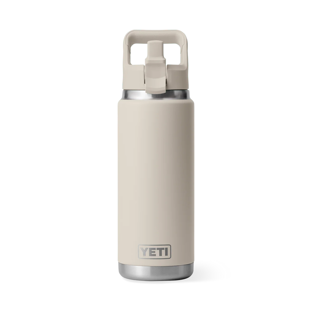 YETI Rambler 26 oz (769 ml) Flasche mit Trinkhalm-Deckel (Straw Bottle)