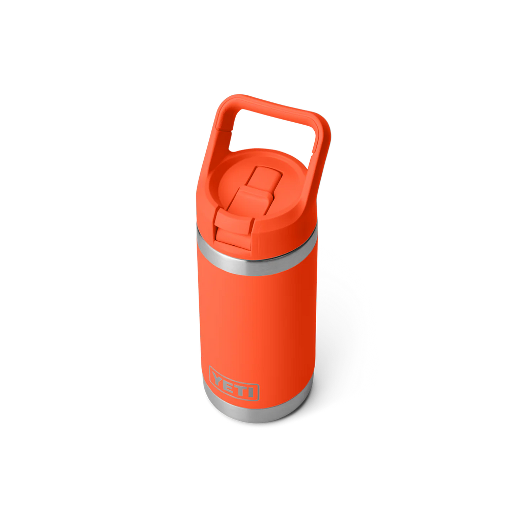 YETI Rambler Jr 12 oz Kinderflasche (355 ml) mit Trinkhalm Deckel (Straw Bottle)