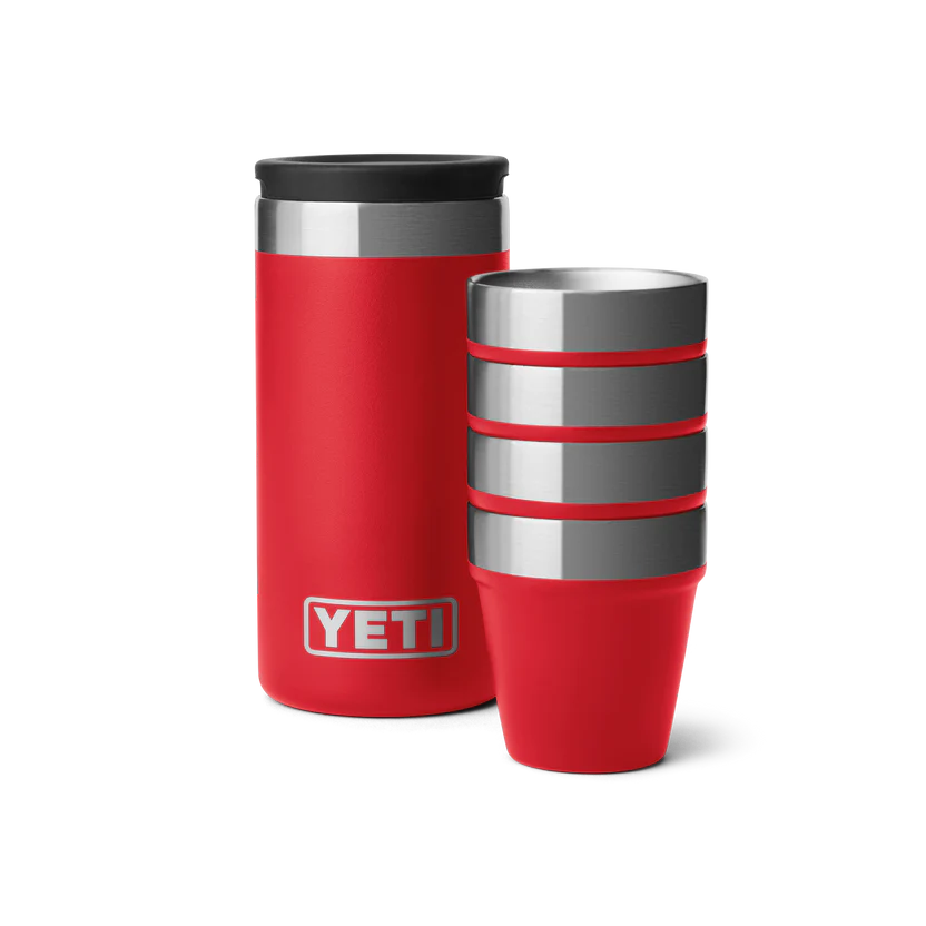 Schnapsbecher mit Tragebehälter (Shot Glasses)