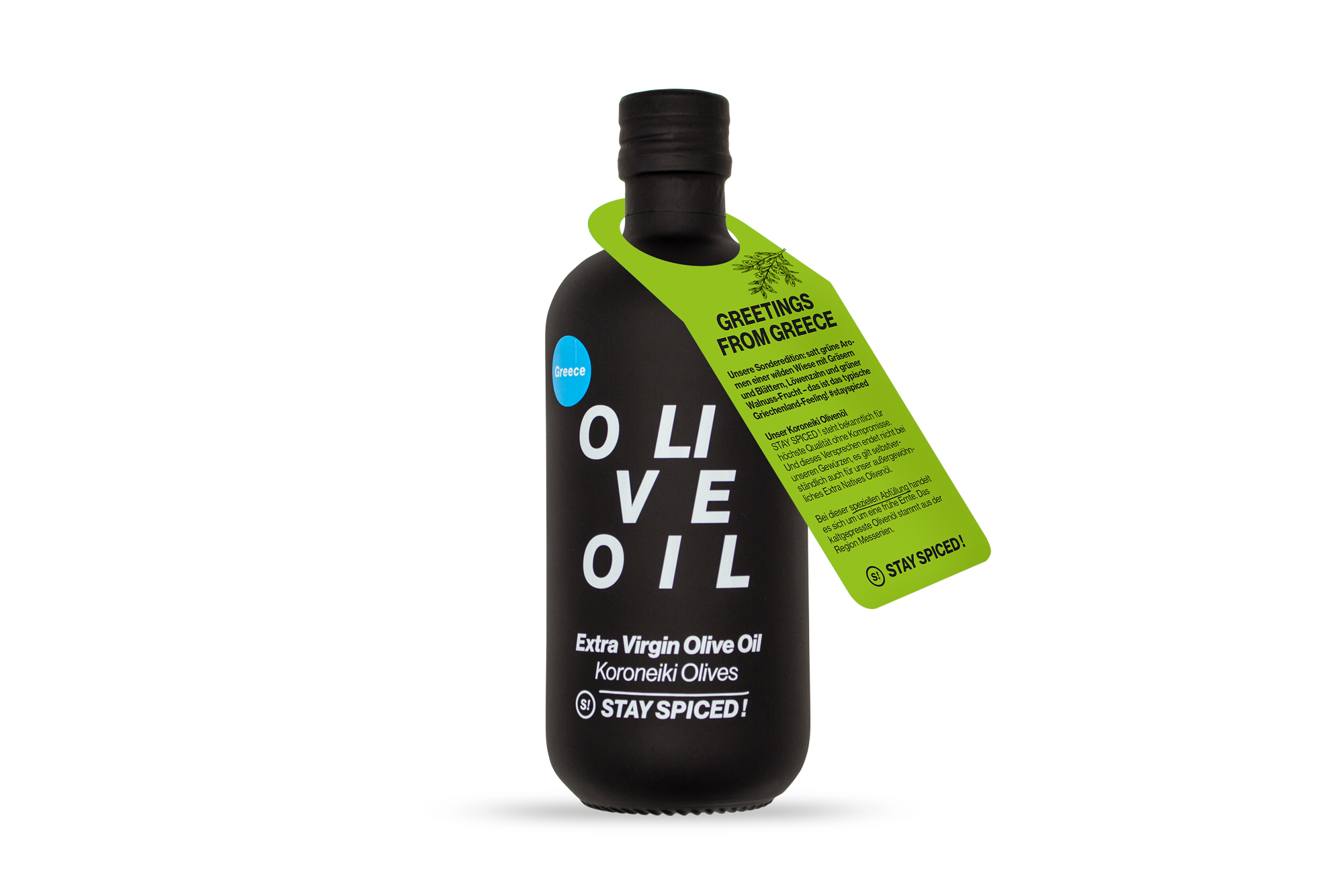 Olivenöl Koroneiki Olives (Frühernte) 0,5 Liter