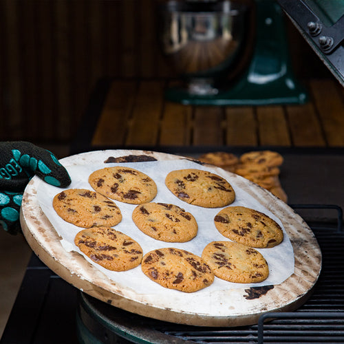 Big Green Egg Flacher Back- und Pizzastein