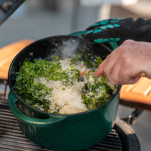 Big Green Egg Green Dutch Oven