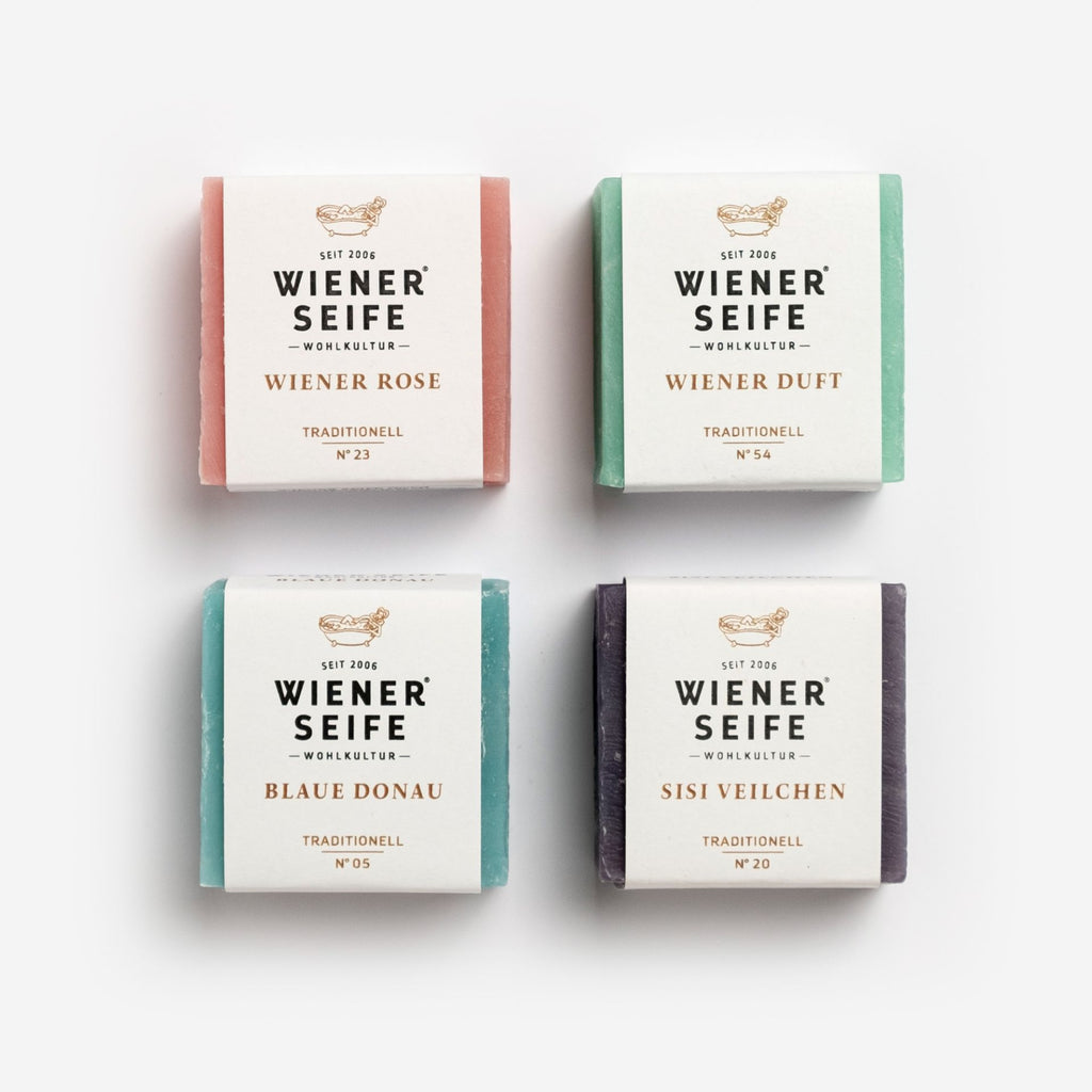 Wiener Seife Schmankerl Quartett Seifen No°05 / 20 / 23 / 54