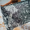 Tarovine Black (Beach Towel)